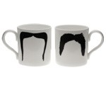 moustache mugs