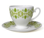 sprig tea cup & saucer