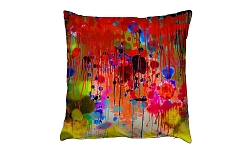 Graffiti Drips Cushion