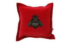 Timorous Beasties Napoleon Bee - Crimson Velvet